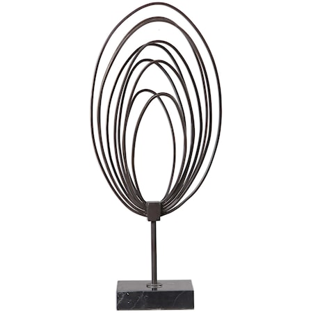 Remi Steel Ring Sculpture